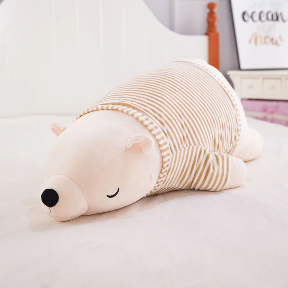 ToyalFriends More Animals Orso peluche bianco 34cm cuscino