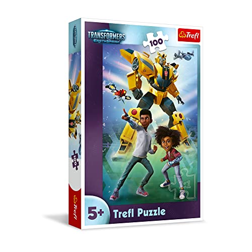 Trefl Transformers EarthSpark puzzle 100 pezzi 5+ anni