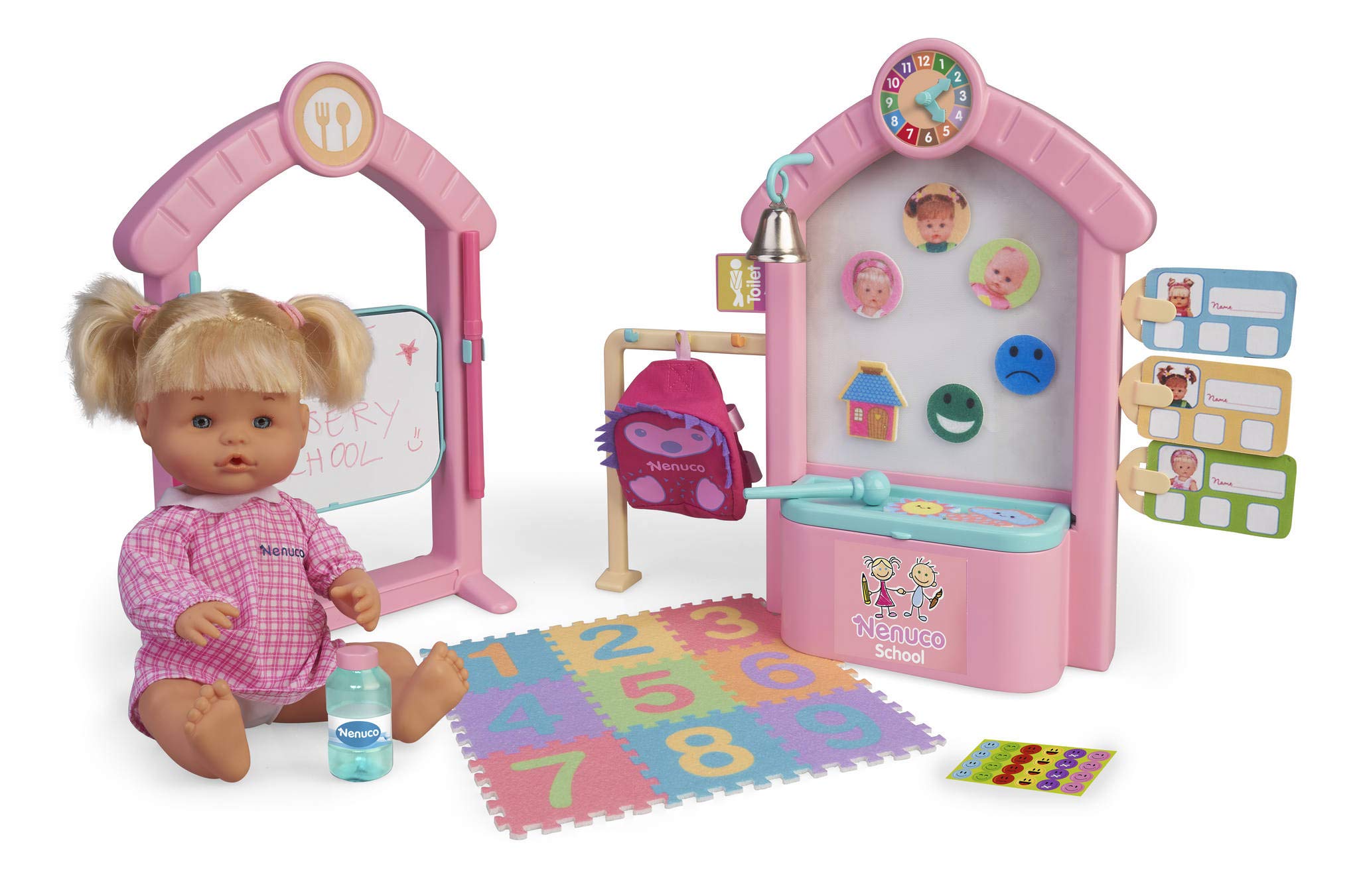 Nenuco Playset Asilo Nursery bambola 35cm con accessori scuola