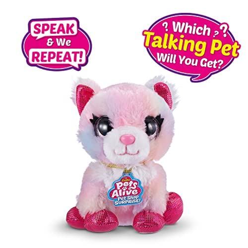 Pets Alive Pet Shop Surprise peluche gattino unicorno parlante
