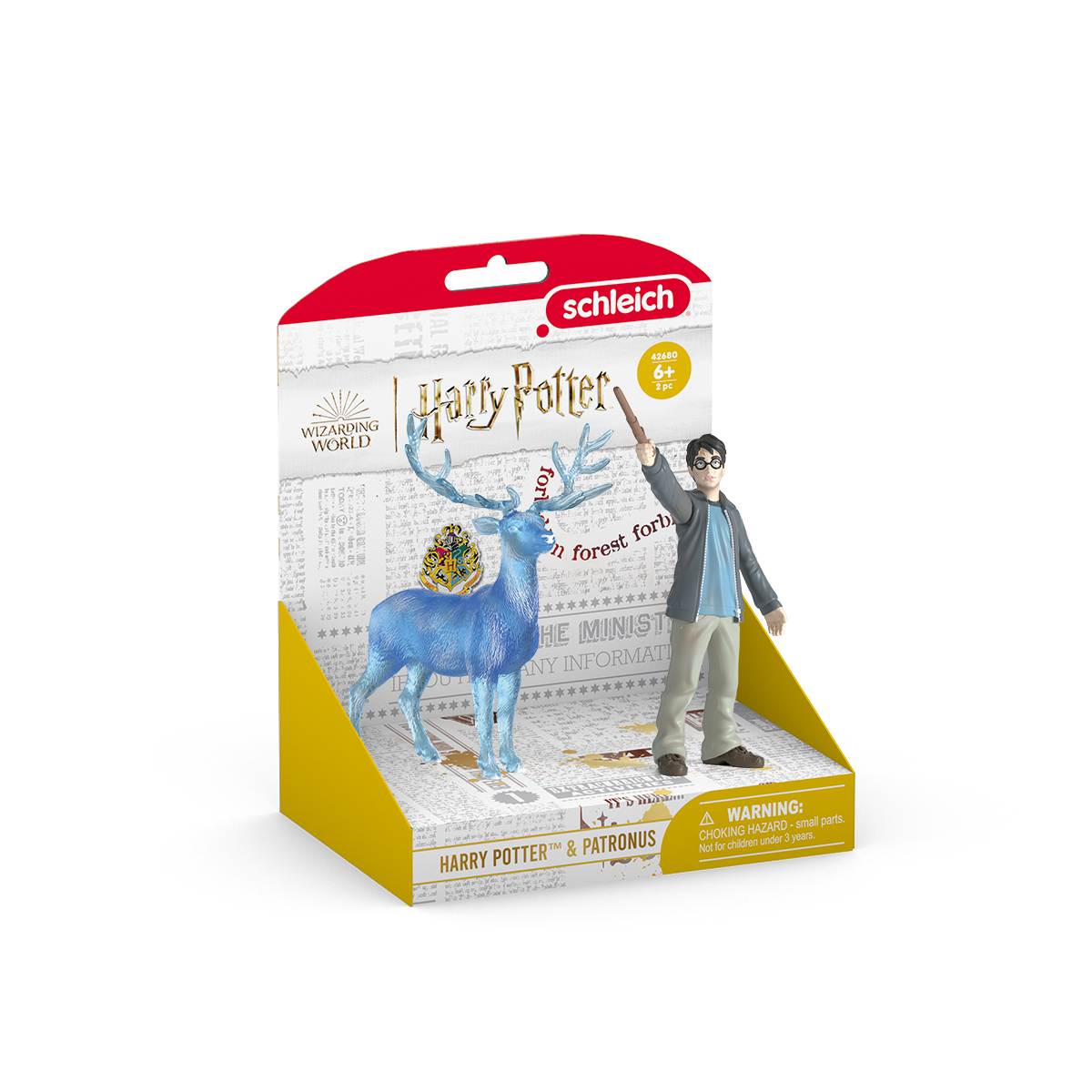 Schleich Harry Potter e Patronus action figure cervo
