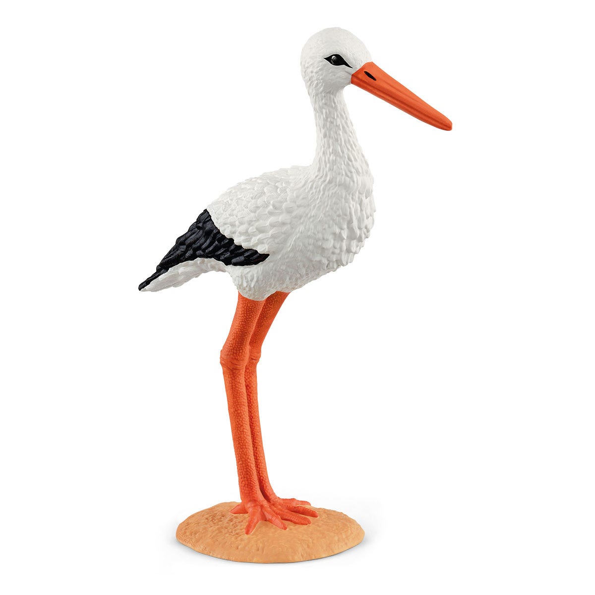 Schleich Wild Life 13936 Cicogna Figura Becco Rosso
