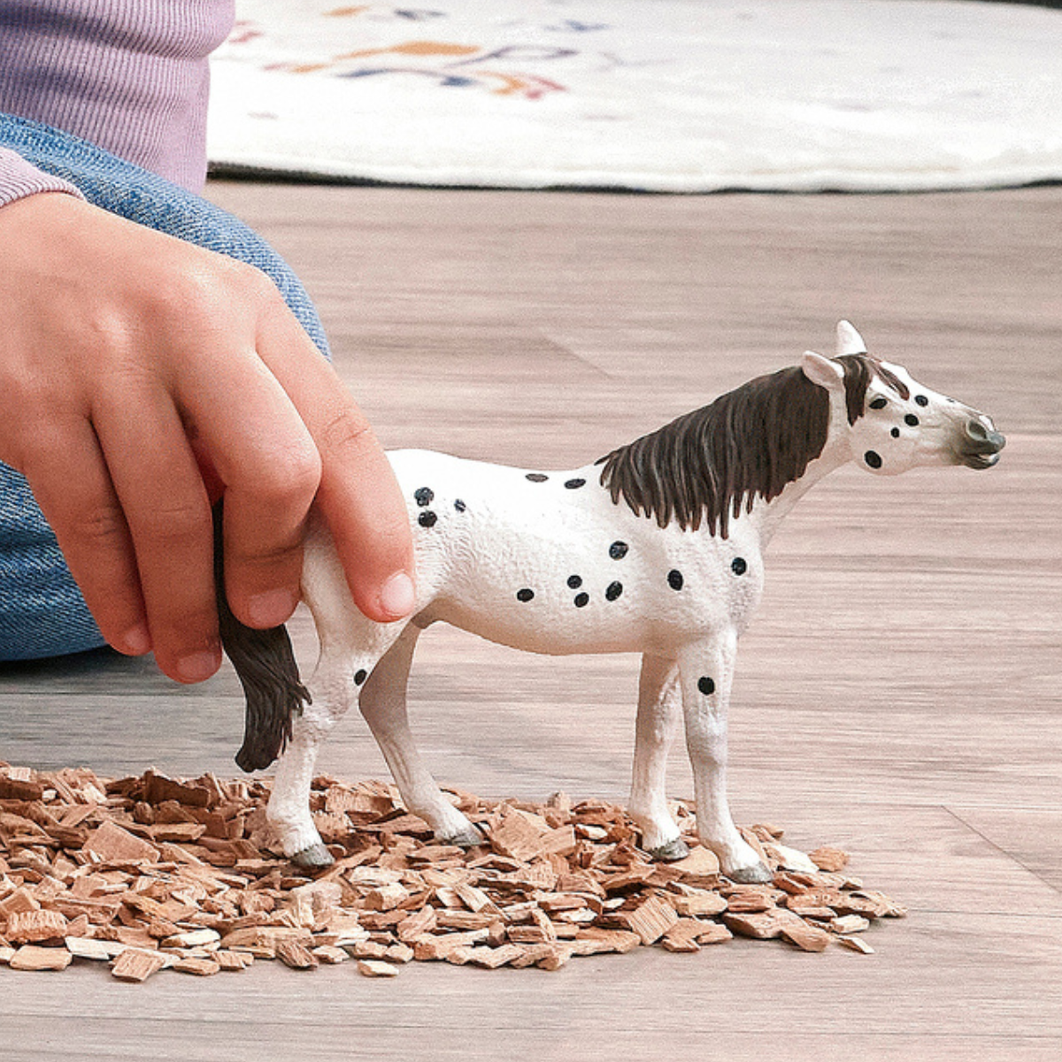 Schleich HORSE CLUB Castrone Knabstrupper cavallo giocattolo 14916