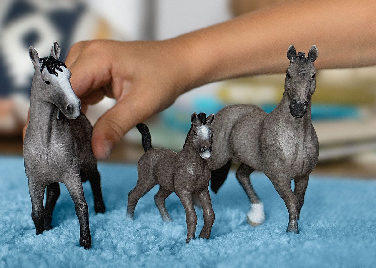 Schleich Horse Club Puledro Cheval de Selle Francais figura