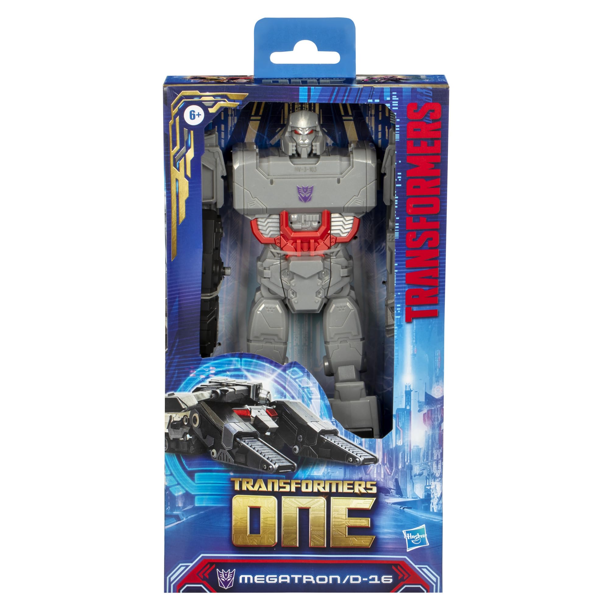 Transformers One Mega Changer Megatron action figure 28 cm carro armato