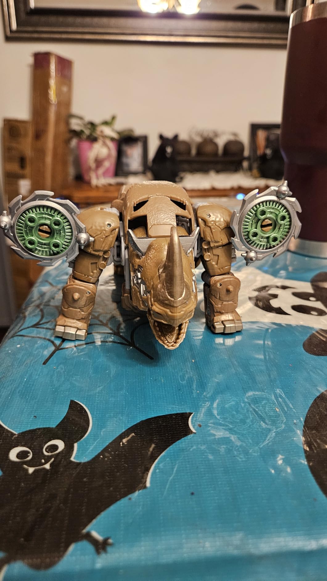 Transformers Rise of the Beasts Rhinox action figure Voyager film