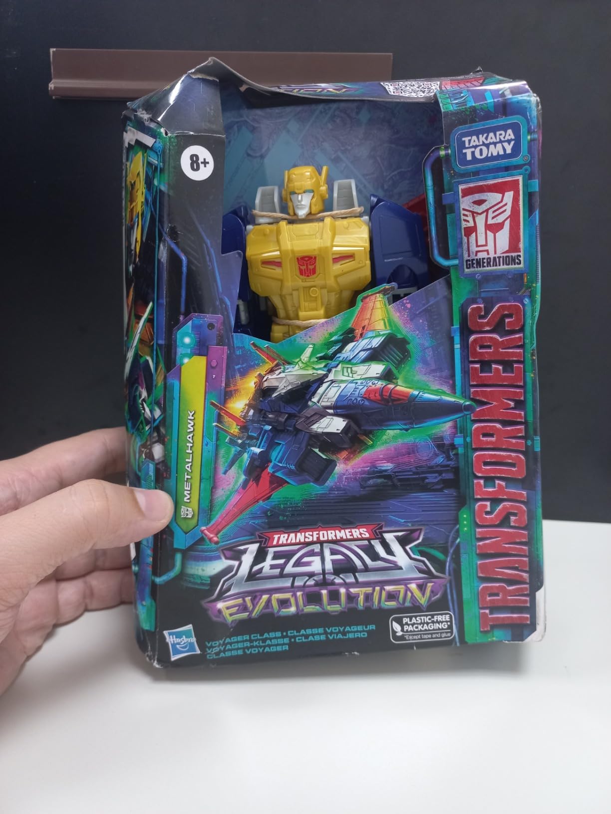 Transformers Legacy Metalhawk action figure Voyager 17,5 cm