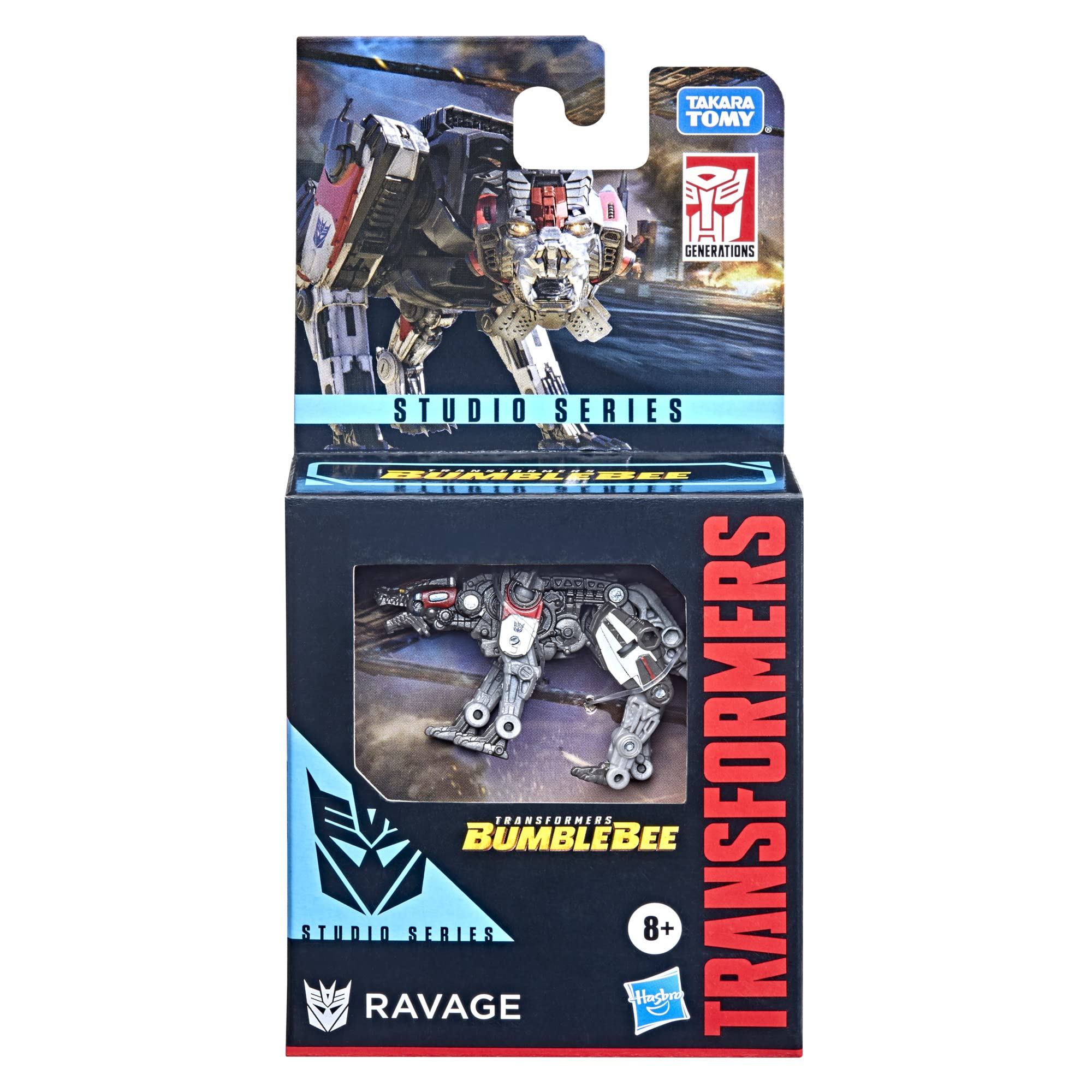 Transformers Studio Series Ravage action figure cassetta 8,5 cm