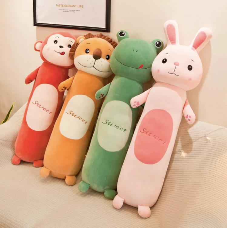 ToyalFriends Animal peluche cuscino lungo 70cm scimmia