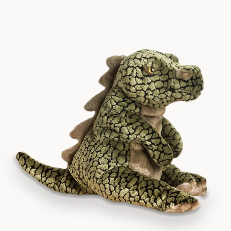 La Pelucherie Jungle Dinosauro Willy peluche verde 45cm