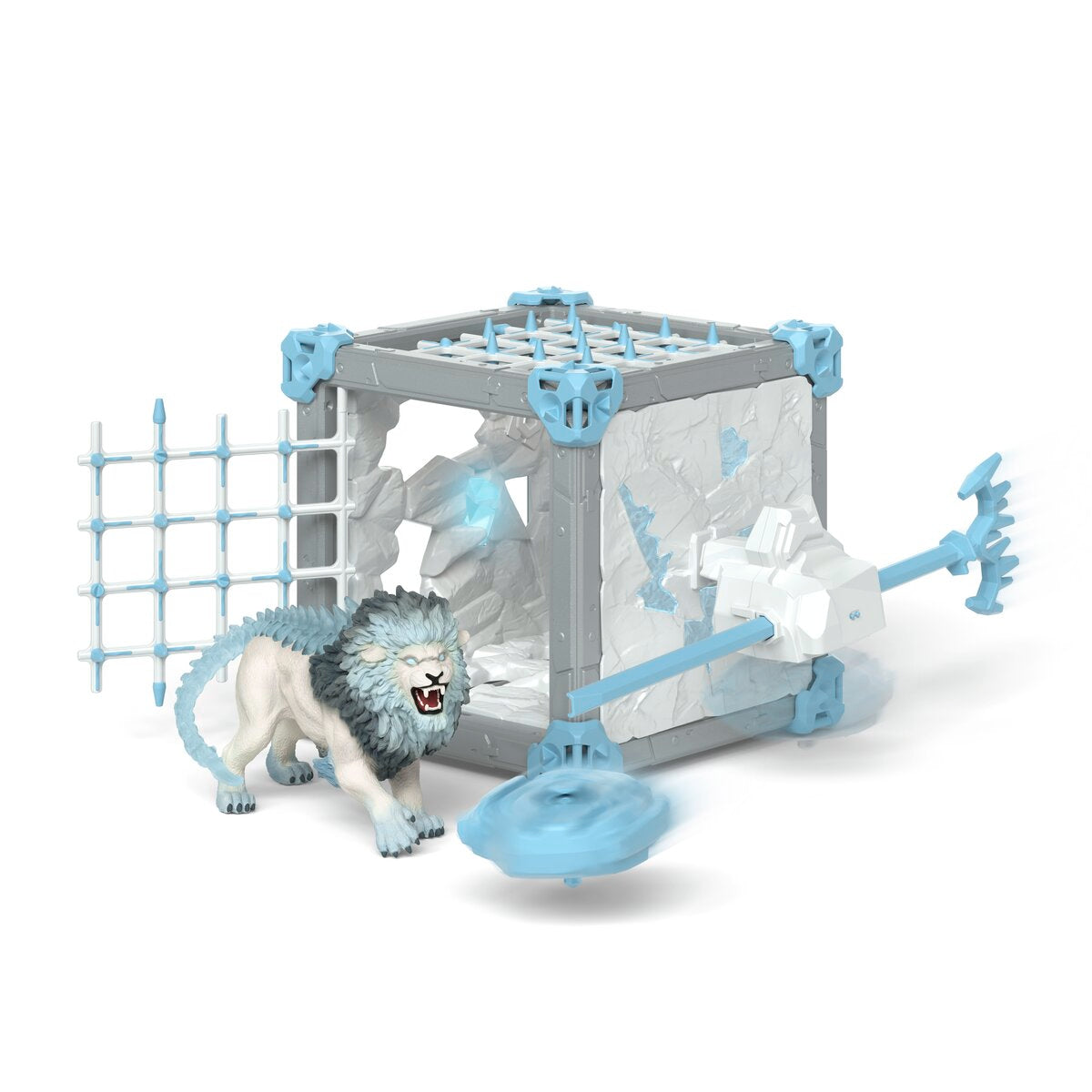 Schleich Eldrador BattleCave Leone nevi 42766 playset