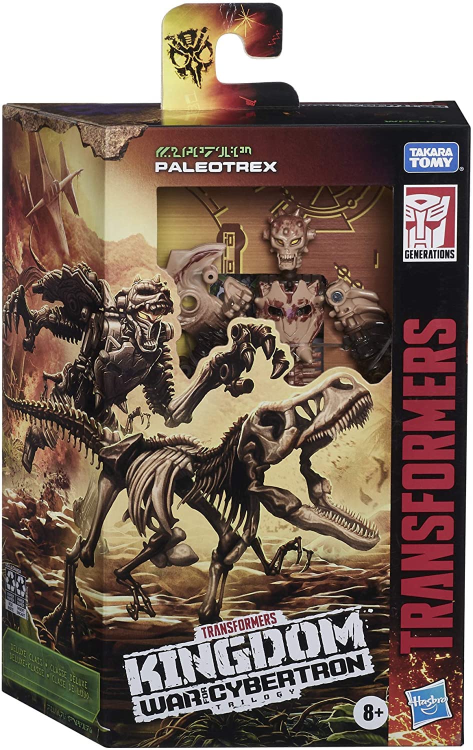 Transformers Kingdom WFC-K7 Paleotrex action figure 14 cm fossile