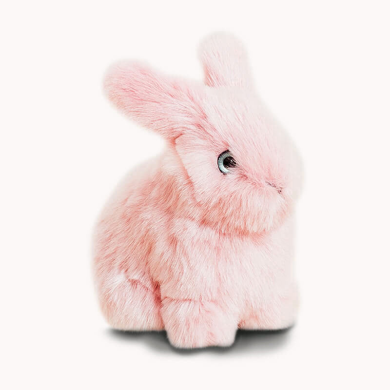 La Pelucherie Coniglio Léon Mini 15 cm Rosa