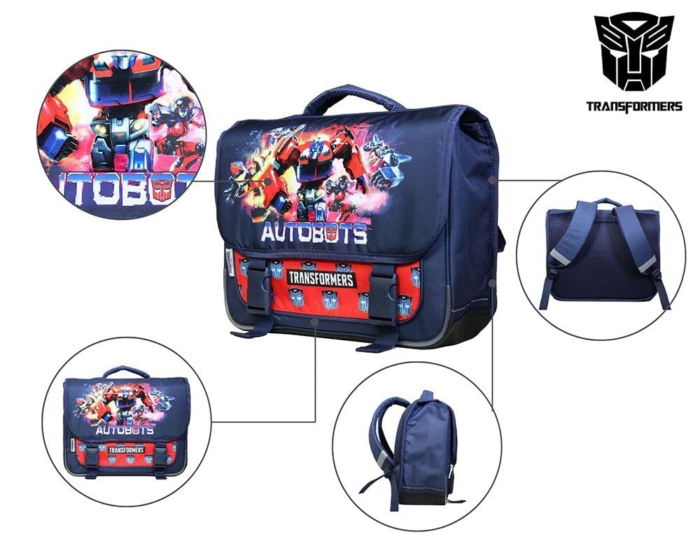 Transformers Bags & Luggage cartella blu 38 cm autobot