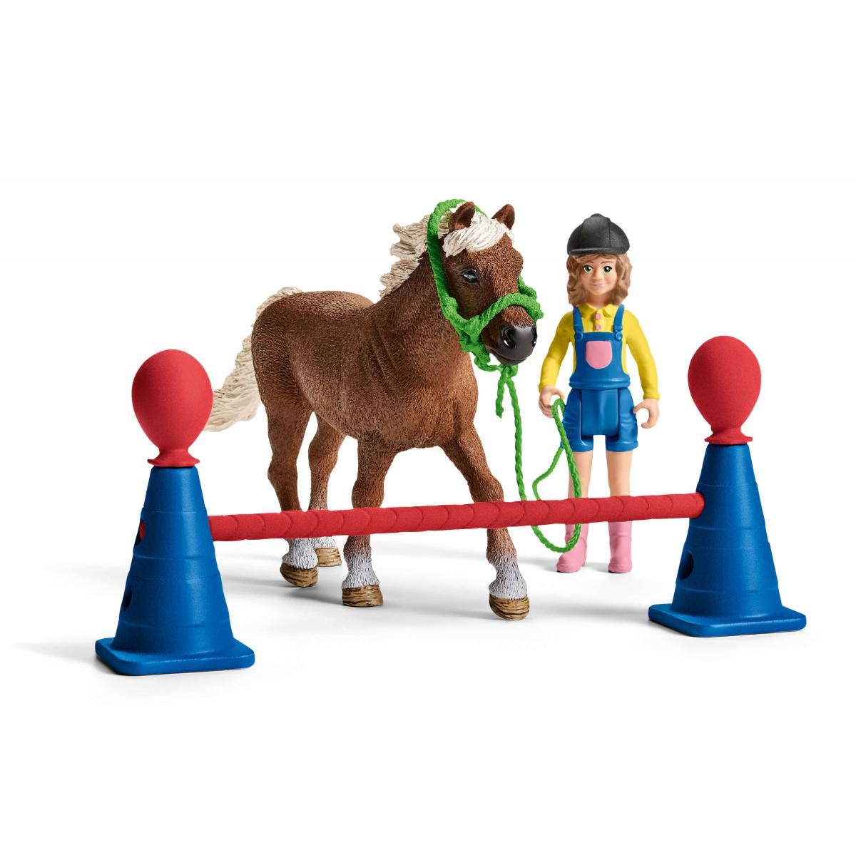 Schleich Horse Club Allenamento agility pony set 42481
