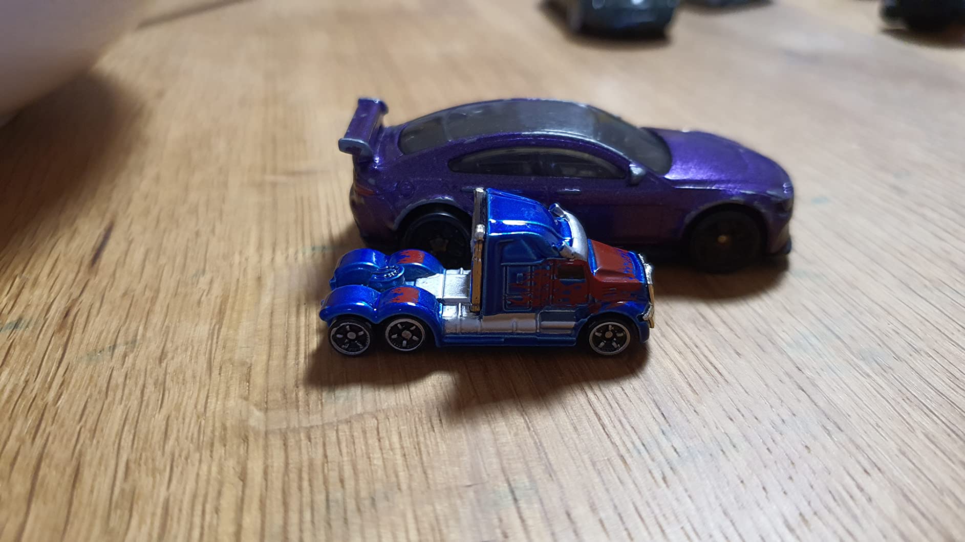 Jada Nano Transformers set 3 auto die-cast Bumblebee Optimus 4cm