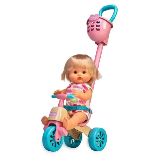 Nenuco Bambole set bambola con triciclo e accessori