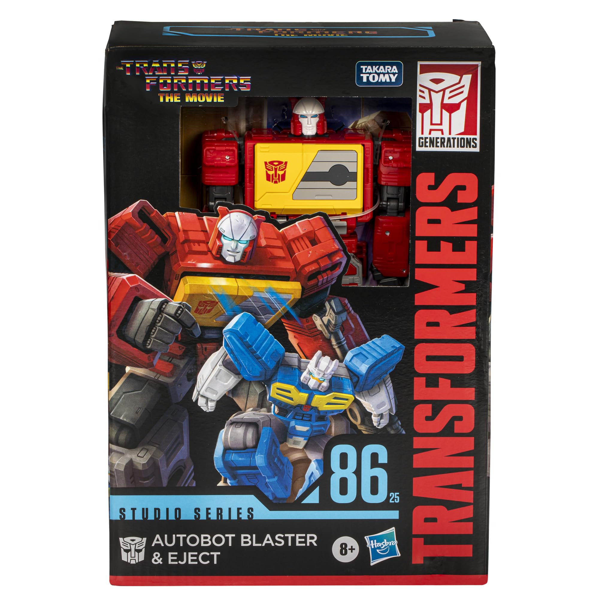 Transformers Studio Series Blaster Eject 86-25 action figure 16,5cm