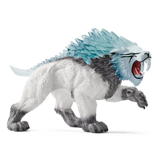 Schleich Wild Life Smilodonte 72281 action figure ghiaccio
