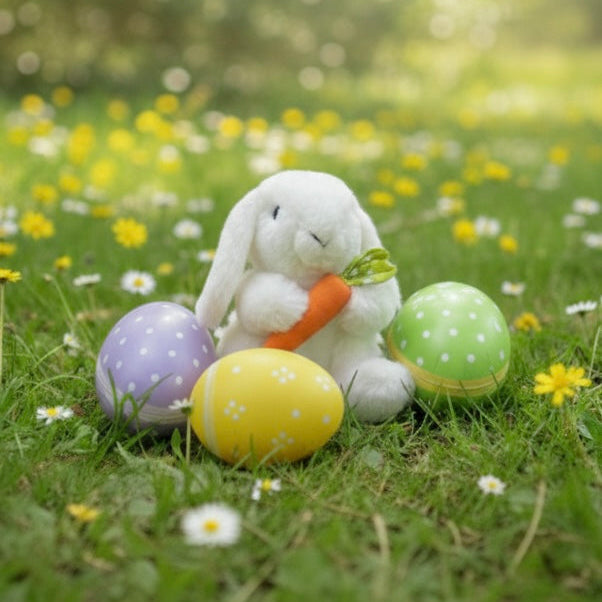 La Pelucherie Rabbits Ernest Carrot Crunch peluche coniglio 20 cm
