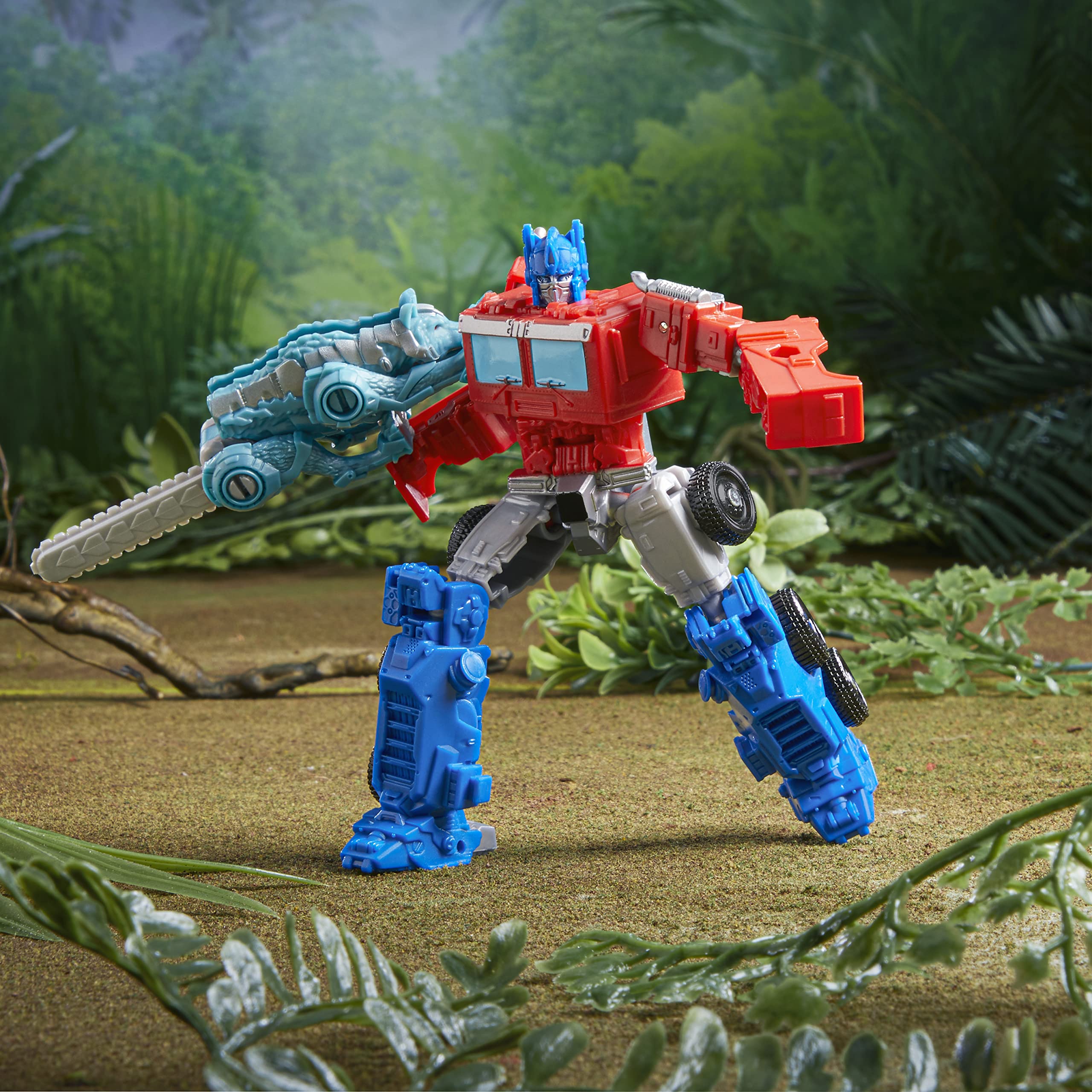 Transformers Rise of the Beasts Weaponizers Optimus Prime Chainclaw pack 2pz