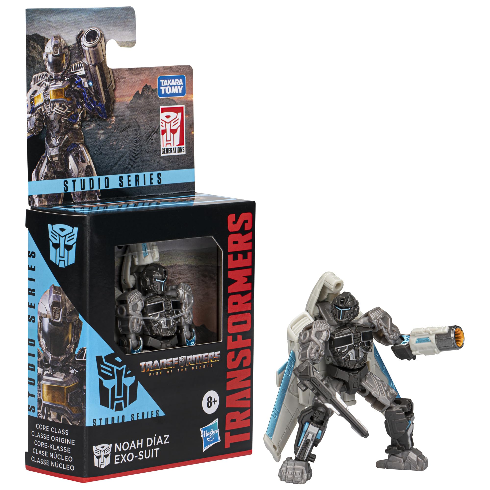Transformers Studio Series Noah Diaz action figure 8,5 cm blaster
