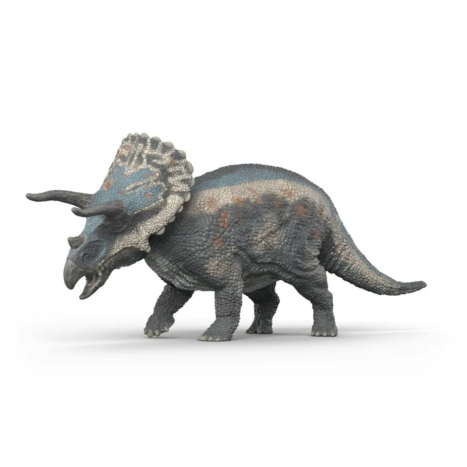 Schleich Dinosaurs Triceratops action figure erbivoro con corna