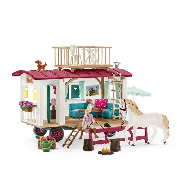 Schleich Horse Club Roulotte riunioni segrete playset 42593