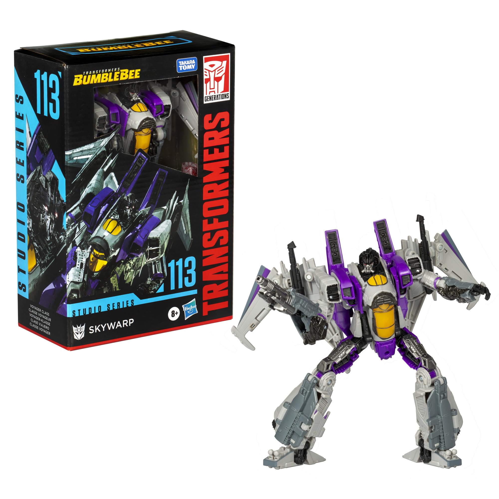 Transformers Studio Series 113 Skywarp action figure 16,5 cm jet