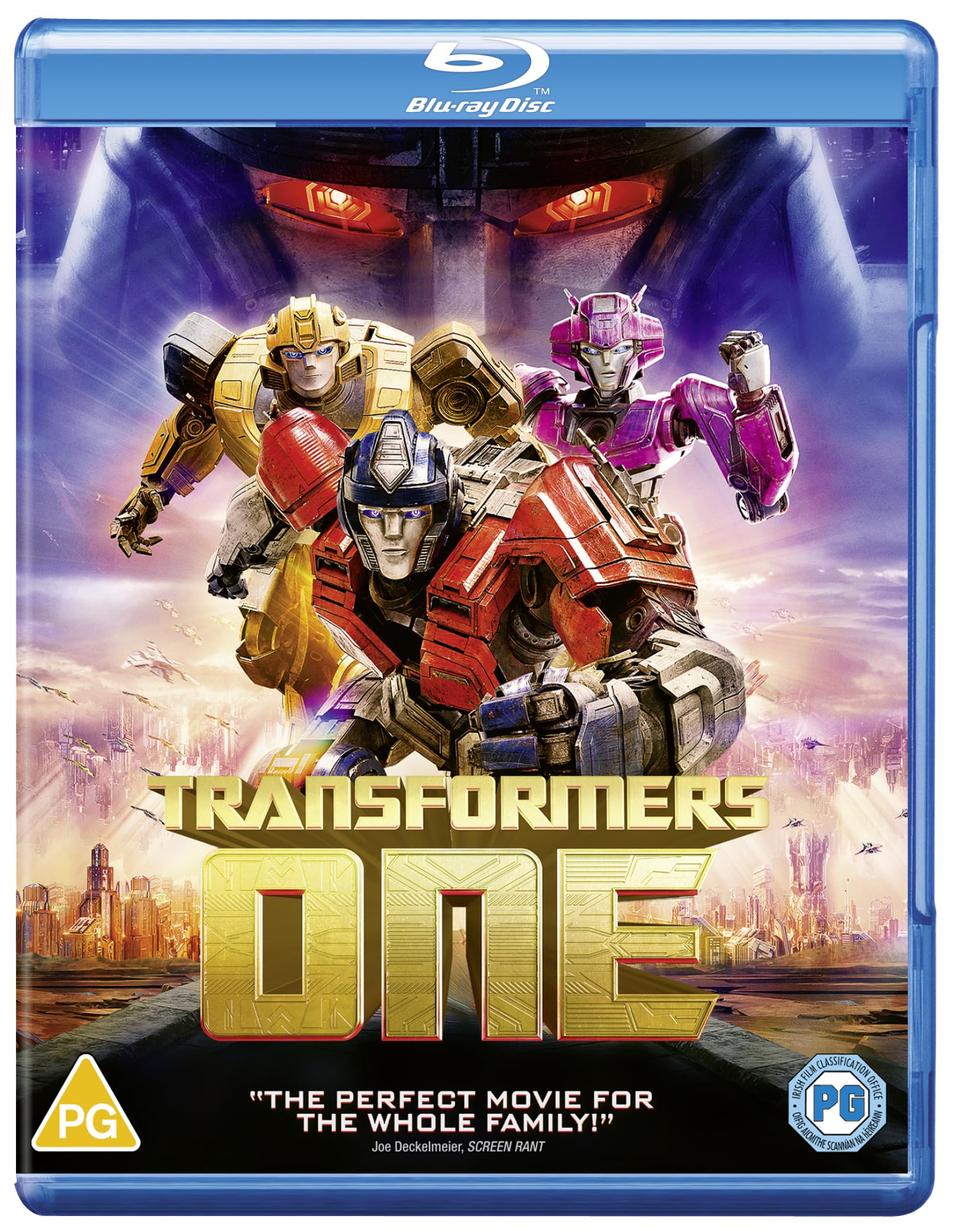Transformers One Blu-ray film animazione origine Optimus Megatron