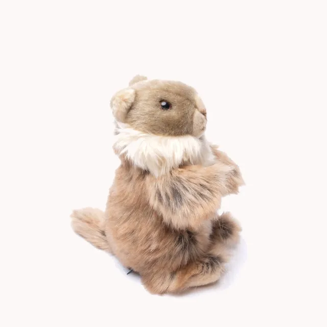 La Pelucherie Forest Marmotta Julie peluche 24 cm marrone