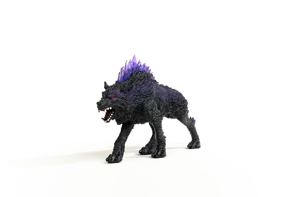 Schleich Eldrador Lupo dell'ombra 42554 action figure mondo ombra