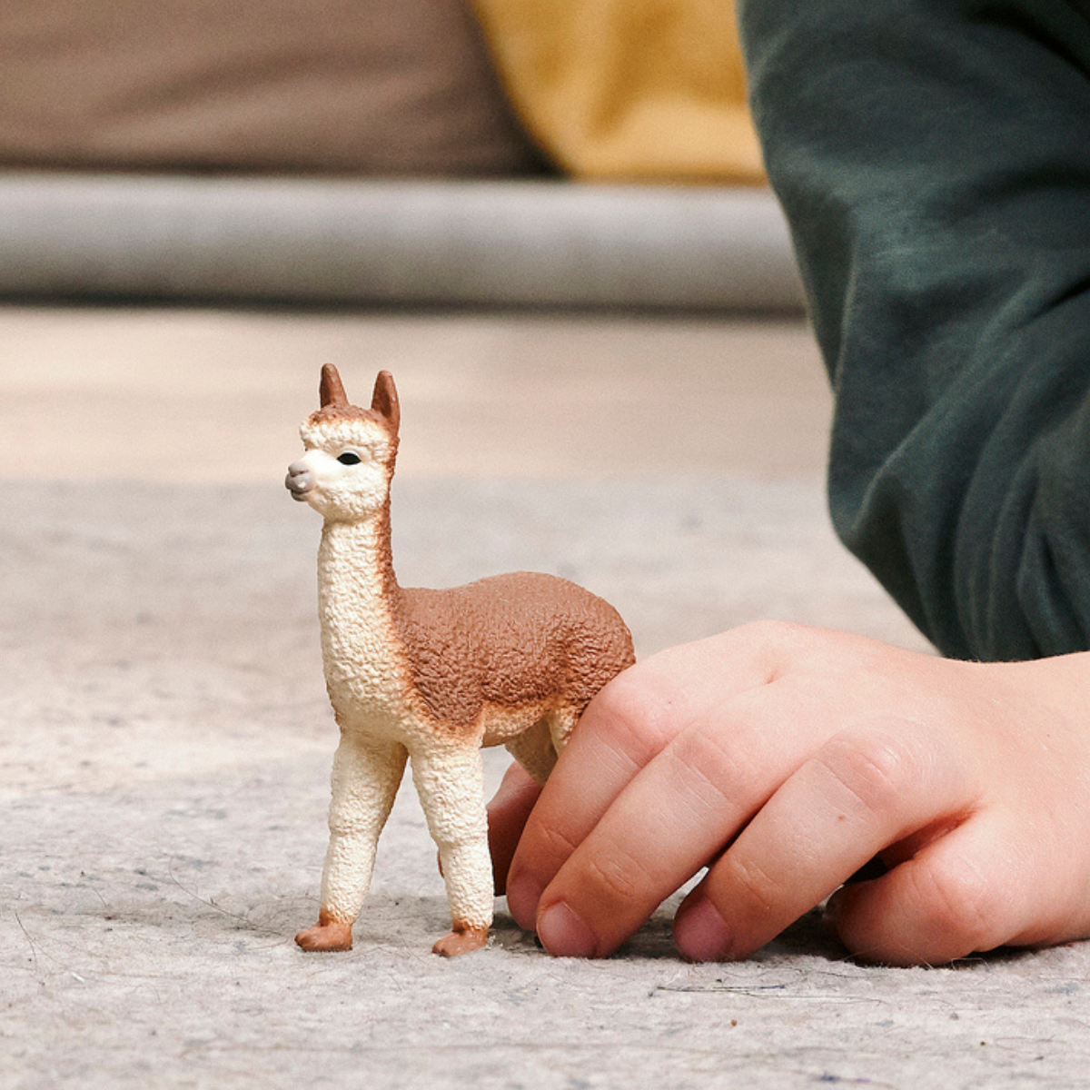 Schleich Farm World Alpaca animale fattoria 14928