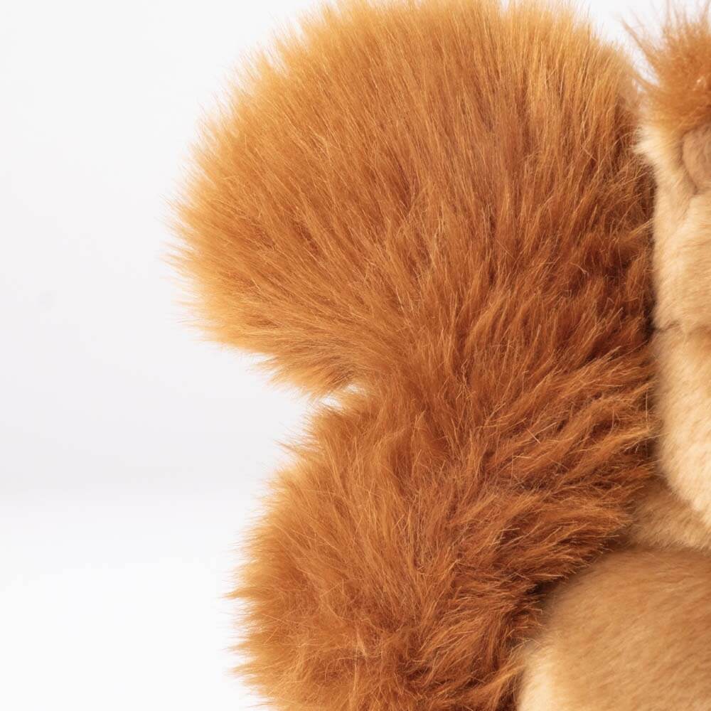 La Pelucherie Forest Léo peluche scoiattolo 18 cm nocciola
