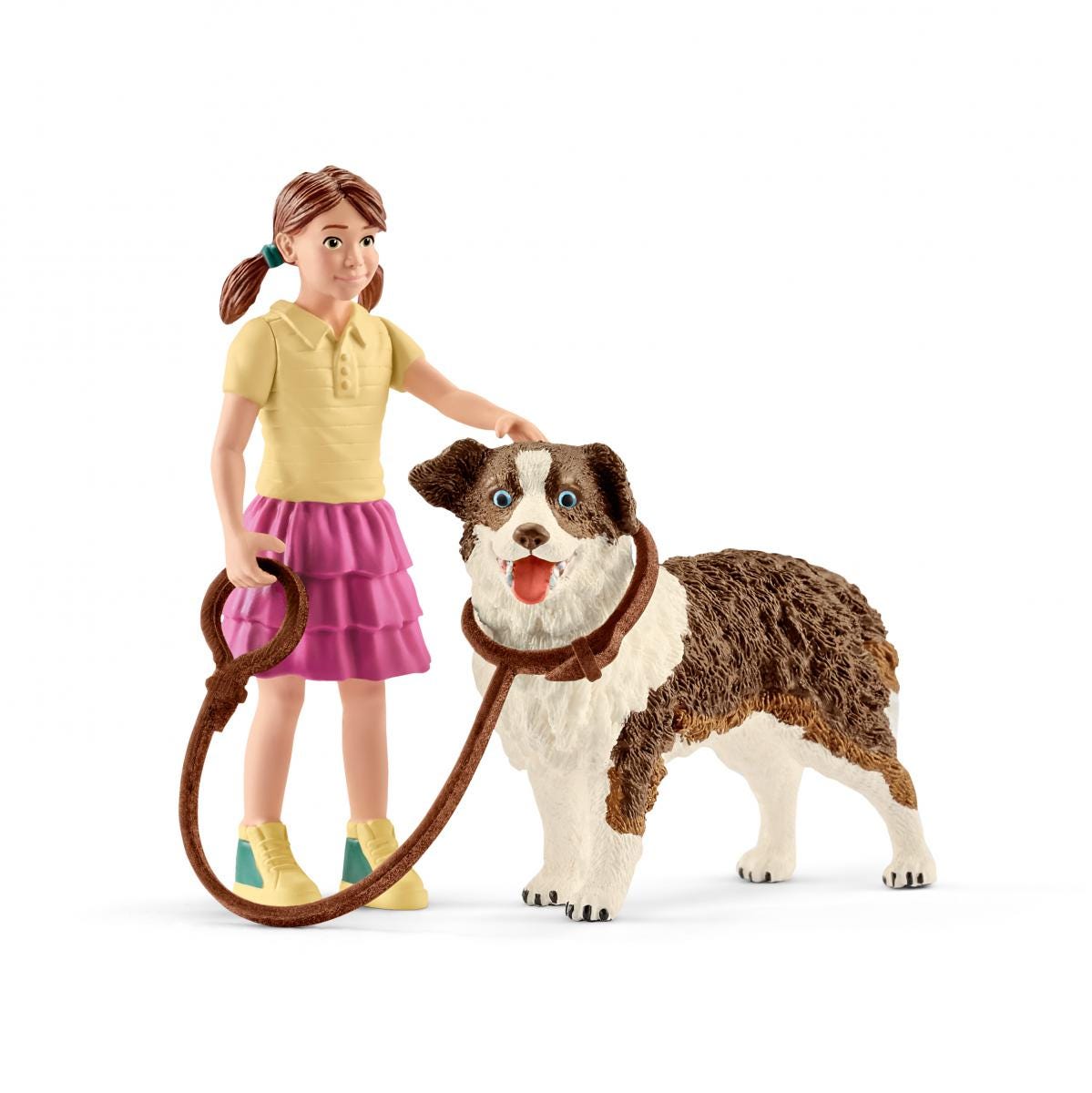 Schleich Farm World 42376 canile per cani con pastore australiano