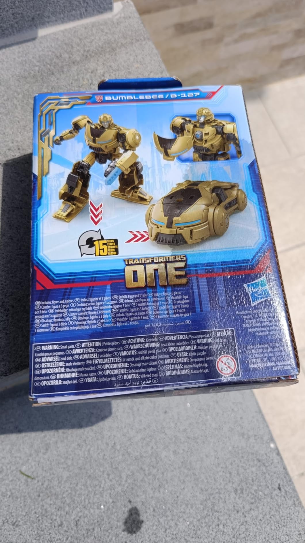 Transformers One Prime Changer Bumblebee B-127 action figure
