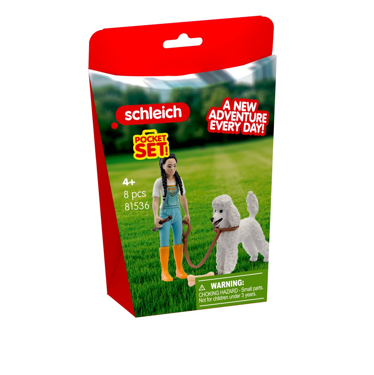 Schleich Horse Club Passeggiata al parco set Kim e barboncino