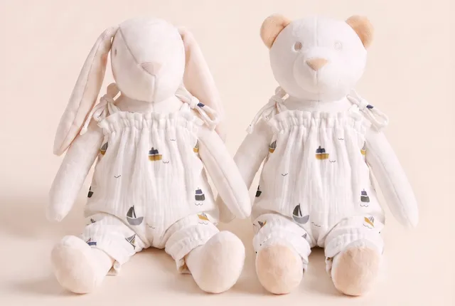La Pelucherie Wardrobe Blueberry Set vestito peluche 2 pezzi