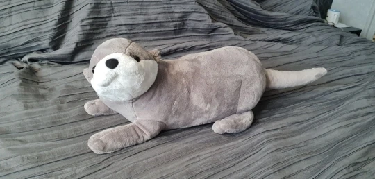 ToyalFriends More Animals Lontra peluche rosa 40cm morbido