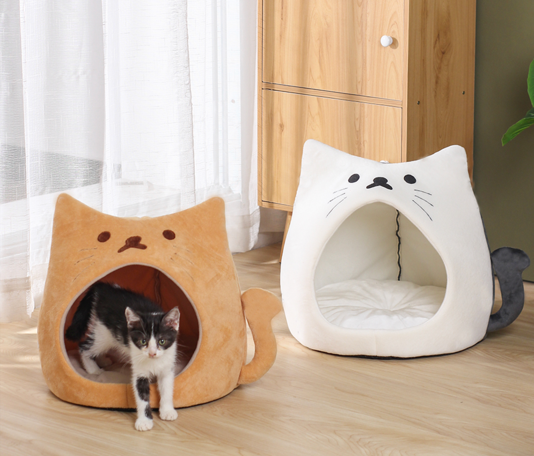 ToyalFriends Pet Beds M 32cm cuccia gatto chiusa grigia antiscivolo