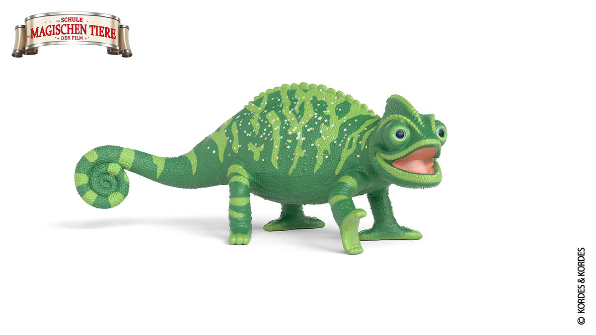 Schleich Wild Life Caspar Camaleonte Action Figure Verde Glitter