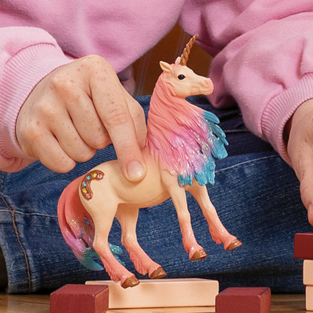 Schleich Bayala 70723 giumenta unicorno marshmallow morbida