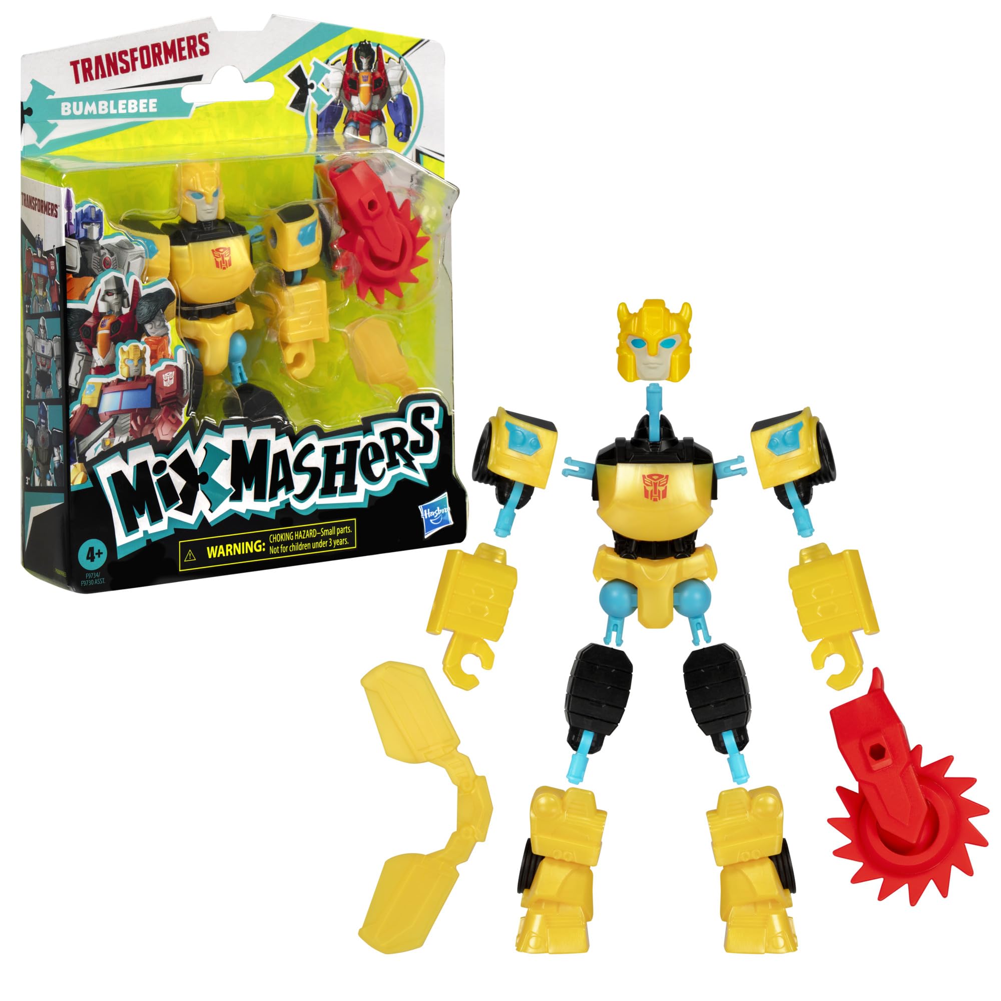 Transformers MixMashers Bumblebee action figure componibile