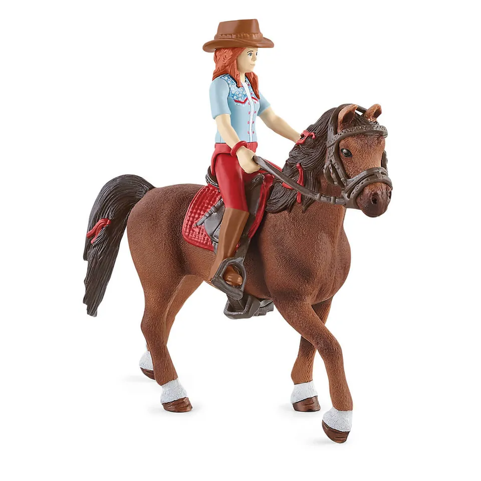 Schleich Horse Club Hannah & Cayenne Bambola con Cavallo