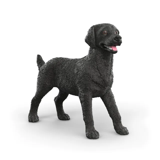 Schleich Farm World Femmina Labrador Retriever figura cane nero