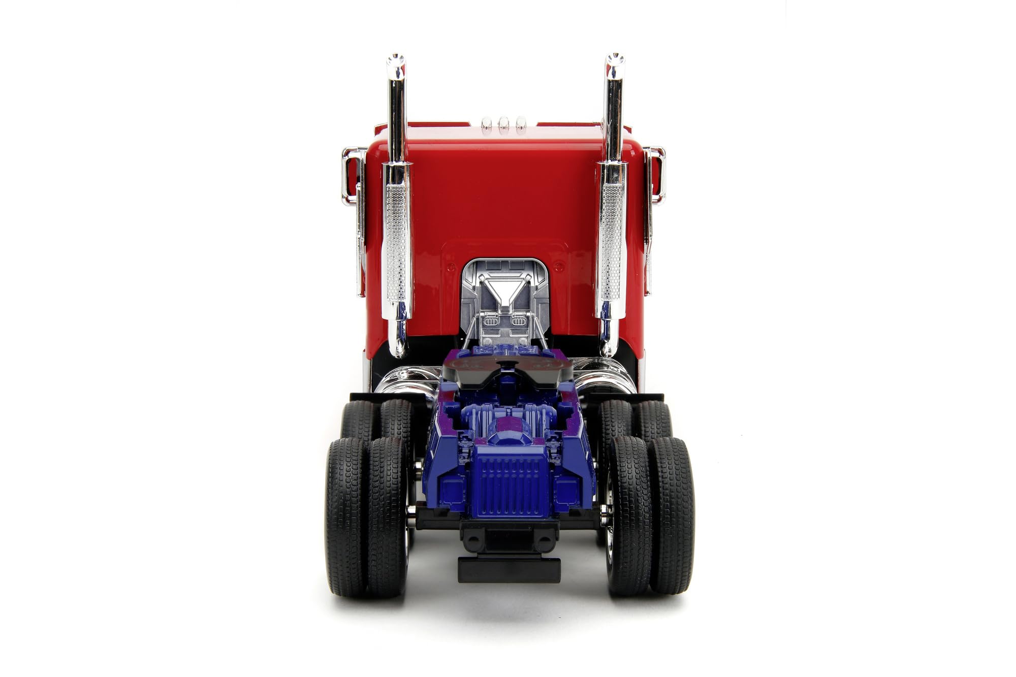 Transformers T7 Optimus Prime camion modellino 1:24 rosso-blu 27cm