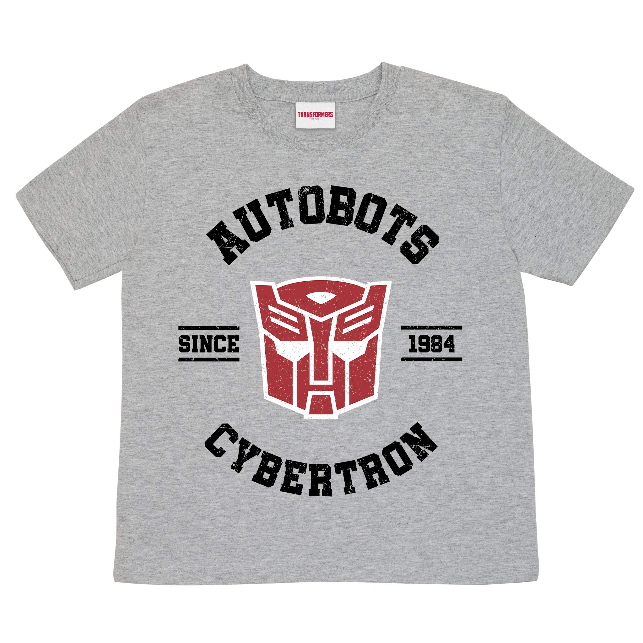 Transformers Autobots Cybertron maglietta grigia 164 bambina