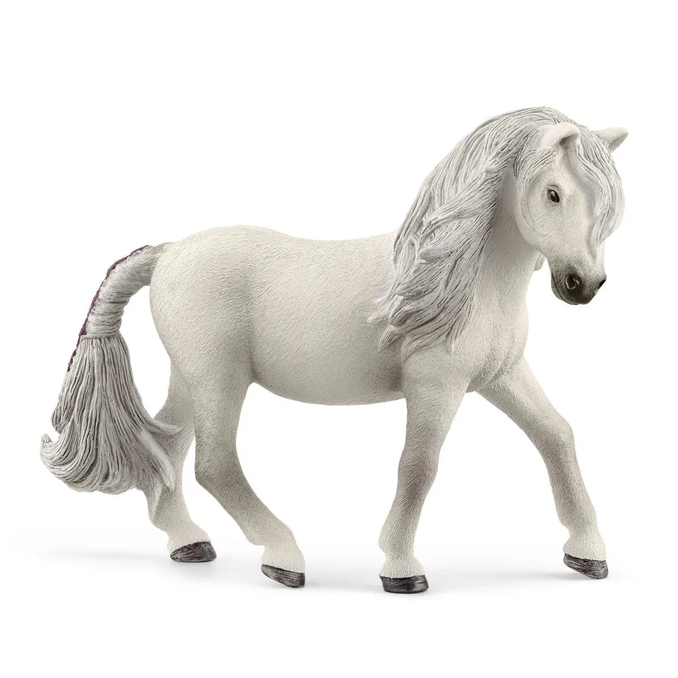 Schleich Horse Club Giumenta pony islandese action figure bianca