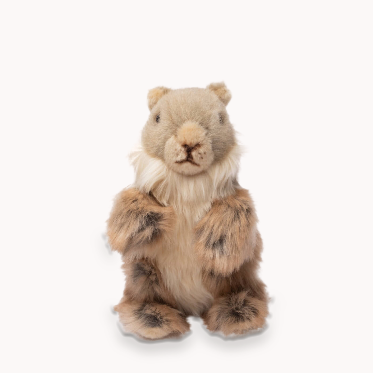 La Pelucherie Forest Marmotta Julie peluche 24 cm marrone