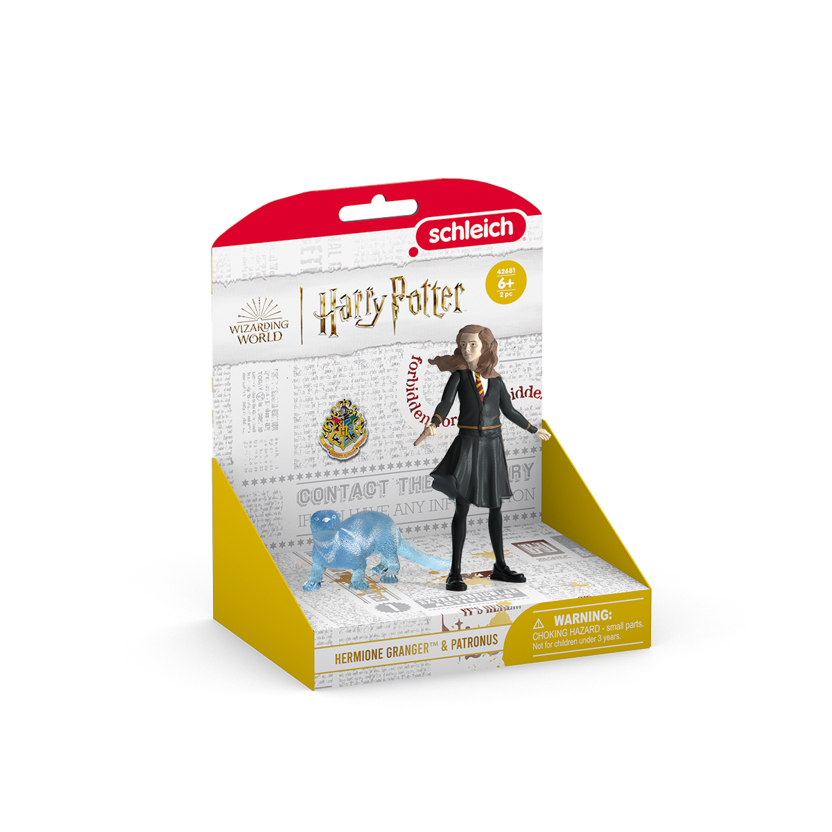 Schleich Harry Potter Hermione e Patronus action figure con lontra